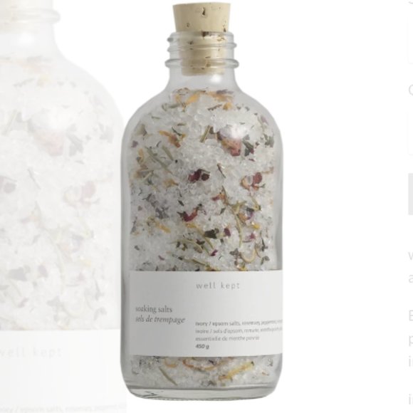 Well kept Ivory bath salt - Picture 1 of 1